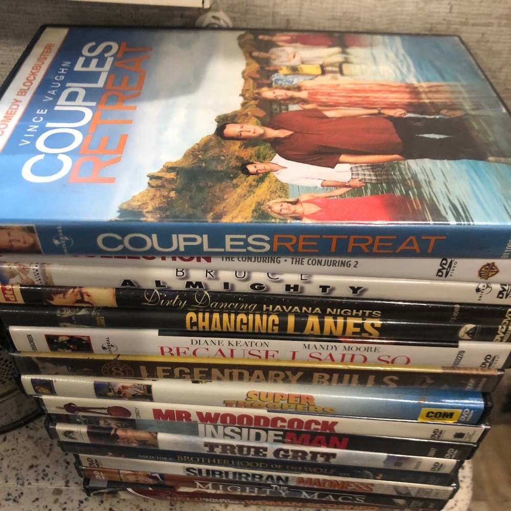 DVDs used good condition